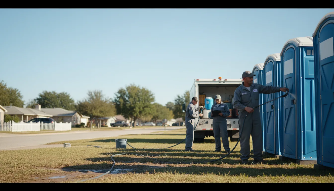 Long-Term Portable Toilet Rental in Putnam, TX near me
